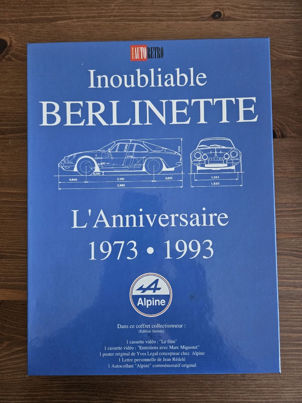 Autographes: Alpine A110 Berlinette  – Neuf (Voir description) à Dielsdorf par toe51664