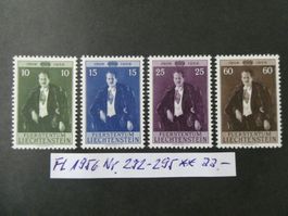 FL 1956 Nr. 292-295 postfrisch