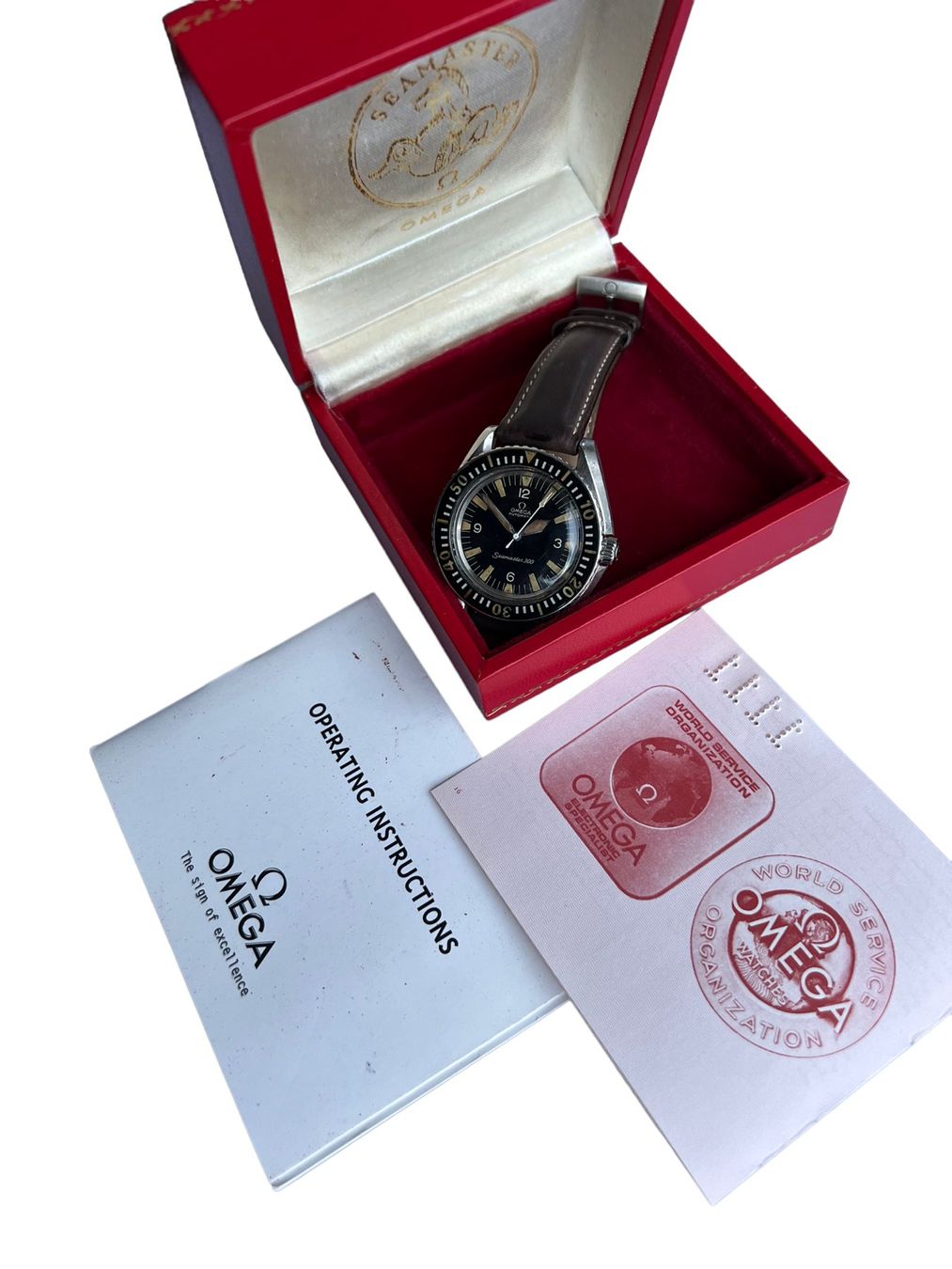 Omega Orologi: Omega Seamaster 300 Ref. 165.024 Box and Archives Extract – Usato da Morges venduto da 24time 7