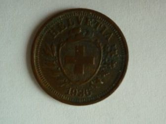 Tutti le monete: Ancienne pièce de 1 centime - 1936 – Usato da Cortaillod venduto da Matteo18 1