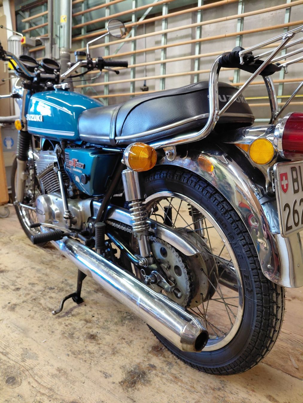 Suzuki Strada: Suzuki GT 250 Oldtimer - Frisch ab Revision – Usato da Therwil venduto da Martin083 2