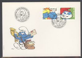 2013, FDC, Die Schlümpfe (Nr. 1472–1473)
