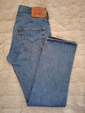 Jeans Levi's 501 Original - W33 L32 - Bleu délavé