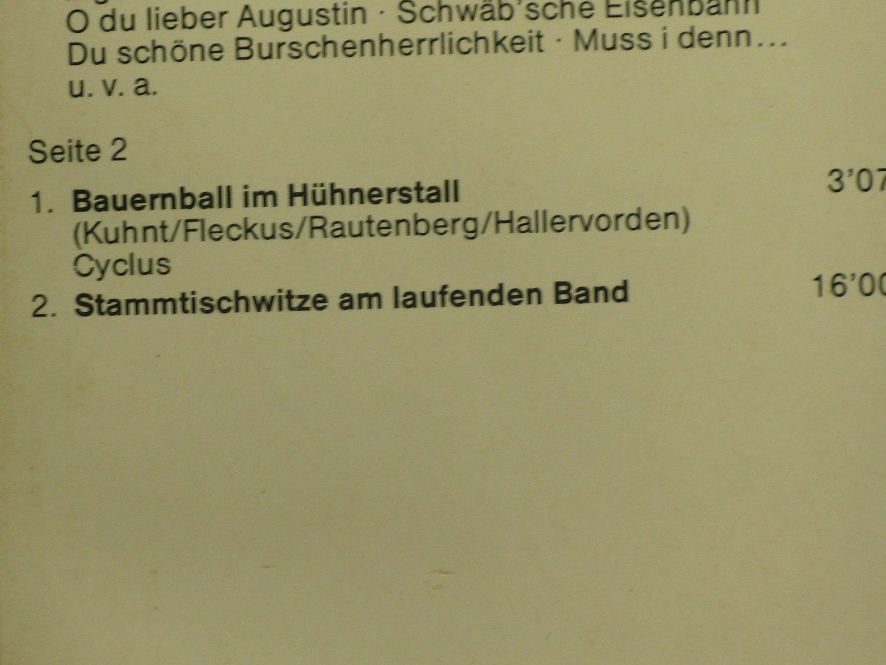 Musicassette: PARTY  STIMMUNG  HUMOR – Usato da Langnau i. E. venduto da gf2_29jt 2