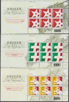 2015, Nr.1549-1551 (GE+NE+VS) Zierbögen postfrisch **.