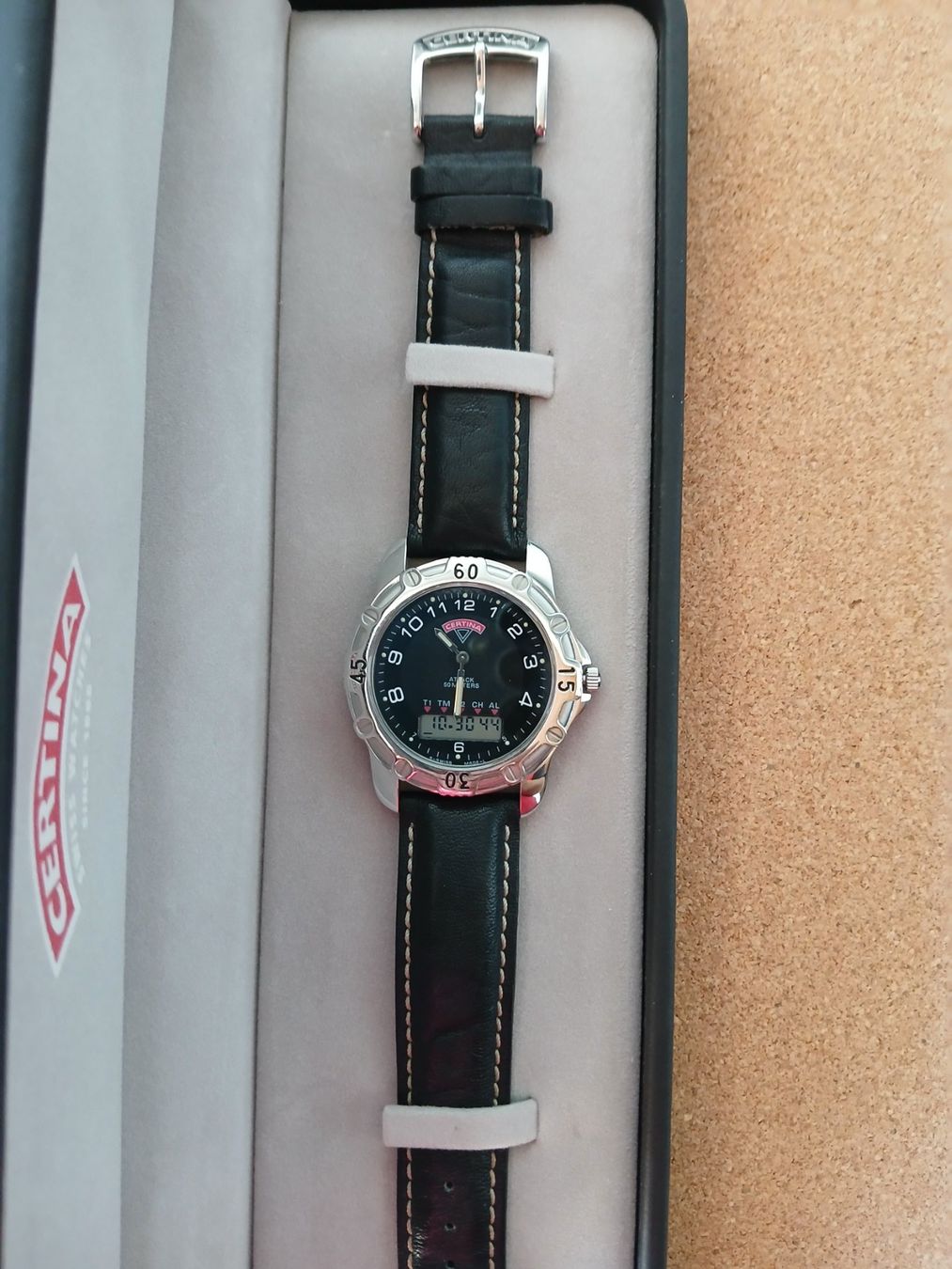Certina Orologi: Certina Attack (Analog & Digital, schwarz) – Nuovo (secondo la descrizione) da Maur venduto da greif0 6