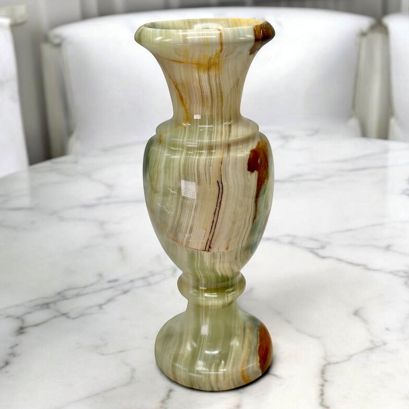 Vasen & Gefässe: Superbe grand vase en onyx – Gebraucht aus Morges von vintiques