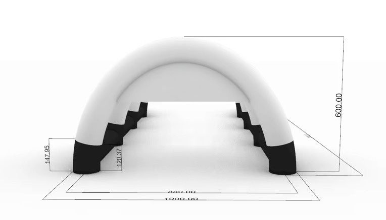 Tende & Padiglioni: Couvert gonflable pour terrain de sport  – Nuovo e nell'imballaggio originale da Cudrefin venduto da Seb_ad 1