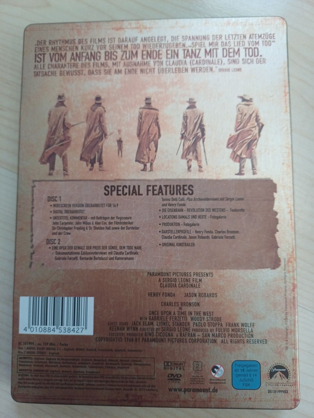 Tutti i DVDs: Spiel mir das Lied vom Tod - DVD + Poster – Usato da Walenstadt venduto da emynmuil1 1