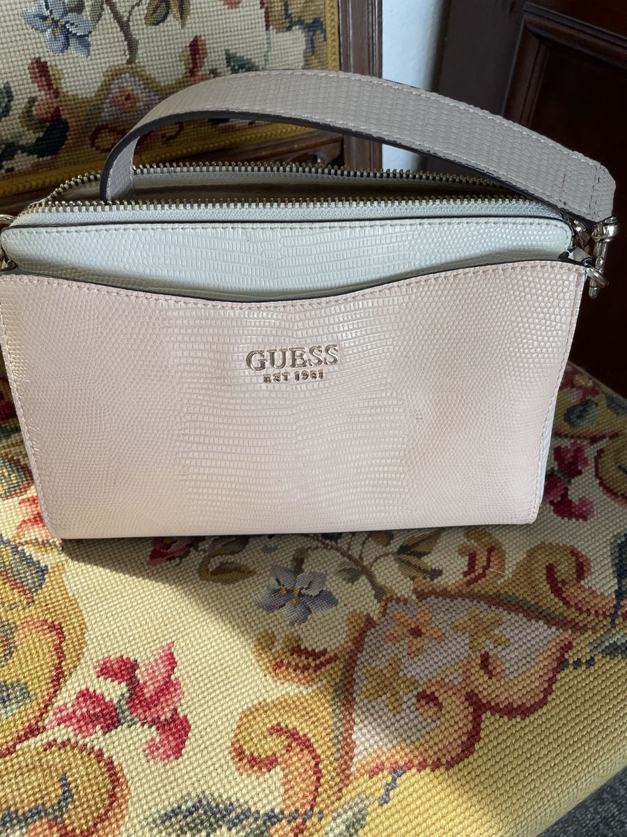 Guess Taschen für Damen: GUESS Damen Handtasche Creme/Beige – Gebraucht aus Männedorf von cha_ft5f