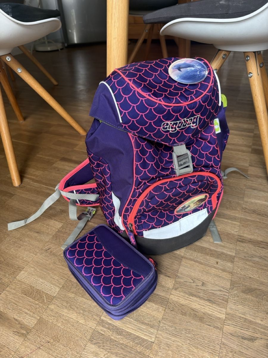 Kindertaschen: Ergobag Schulrucksack mit Etui – Gebraucht aus Bern von Lili1007 1