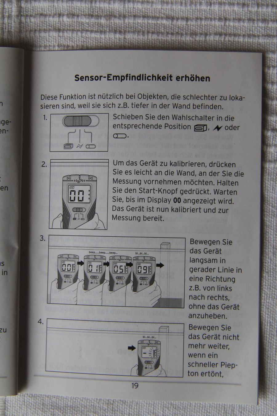 Misurare: Detektor Multifunktionen – Usato da Meiringen venduto da Dunkel1 5