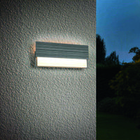 LED Aussen Wandleuchte, 40 cm x 17 cm