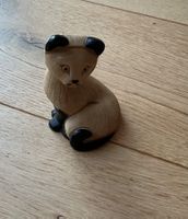 Katzen Skulptur - Figur / 9 cm hoch + 6x6 cm dick