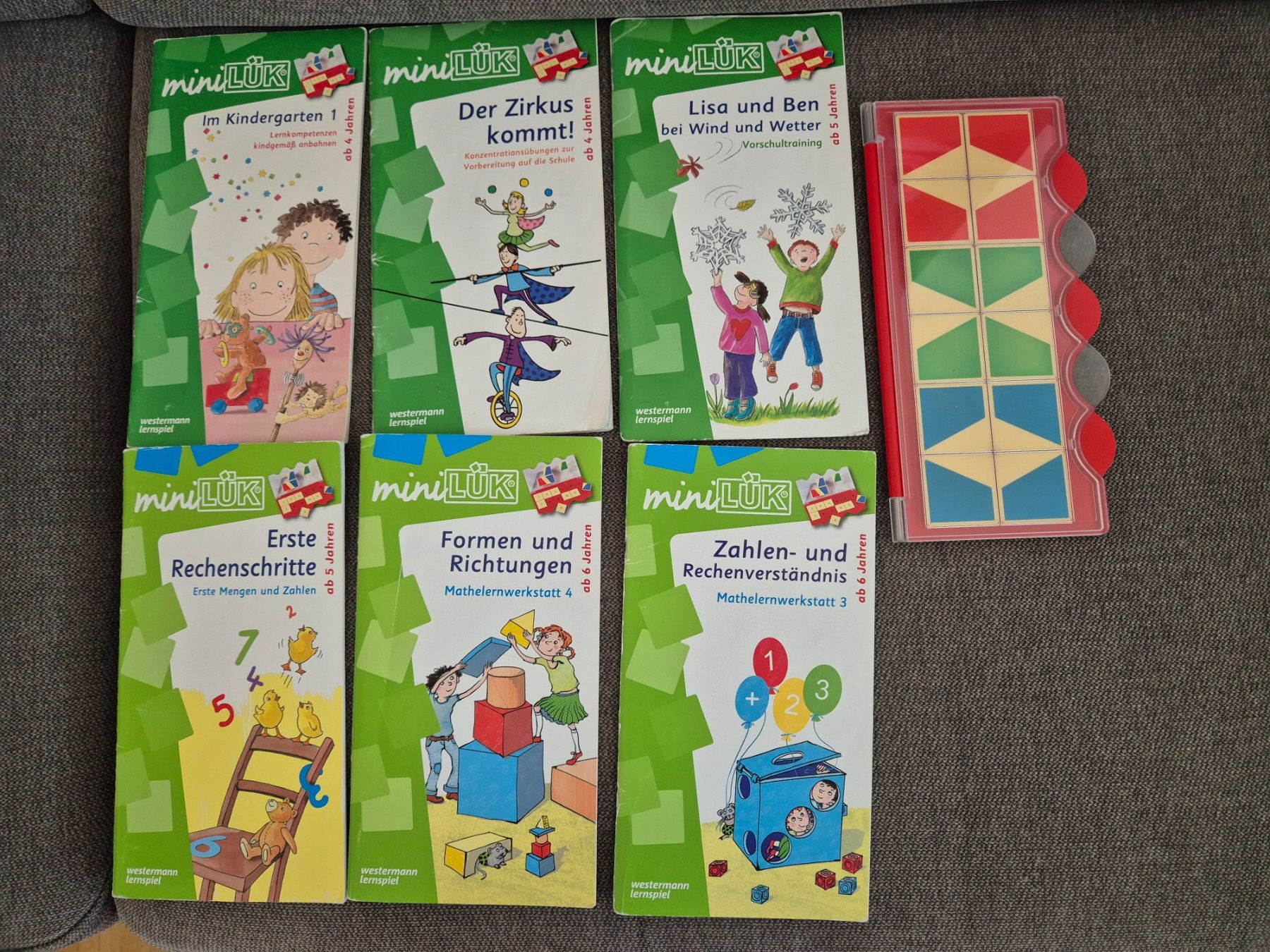 Giochi: Mini Lük mit 6 Bücher – Usato da Rüschlikon venduto da pet_8687
