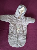 Winter-/Fusssack - Wagenanzug - Overall Baby Gr. 50/56