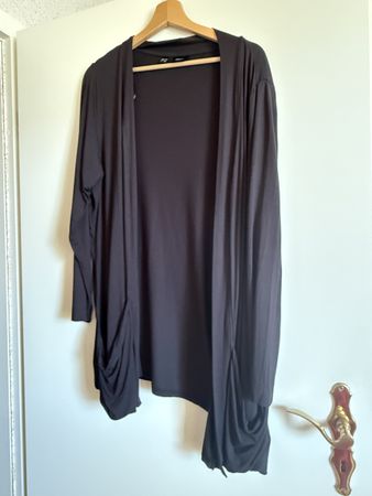 Damen Cardigan schwarz, Gr. 48/50