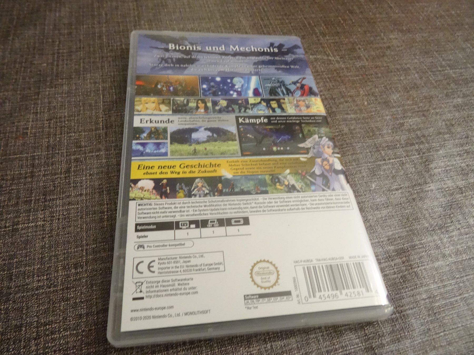 Nintendo Spiele: Xenoblade Chronicles Definitive Edition Switch – Gebraucht aus Olten von Disc-Ausverkauf 2