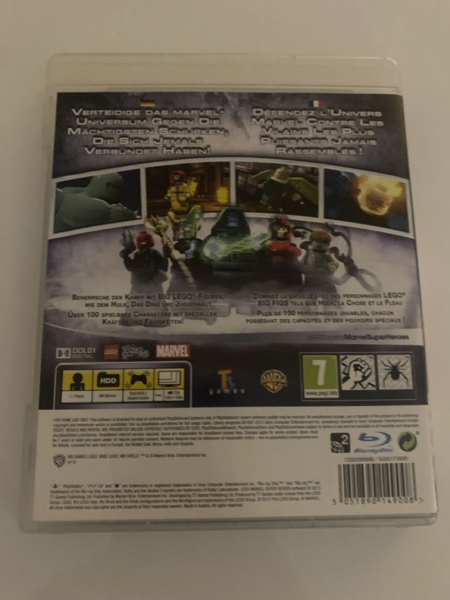 Sony Giochi: Lego Marvel Super Heroes PS3 – Usato da Suhr venduto da SchnapperCH 1