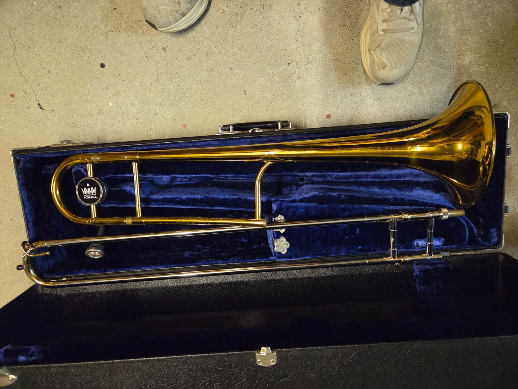 King Musical Instruments Strumenti musicali: Posaune King in Koffer – Usato da Allschwil venduto da Adill
