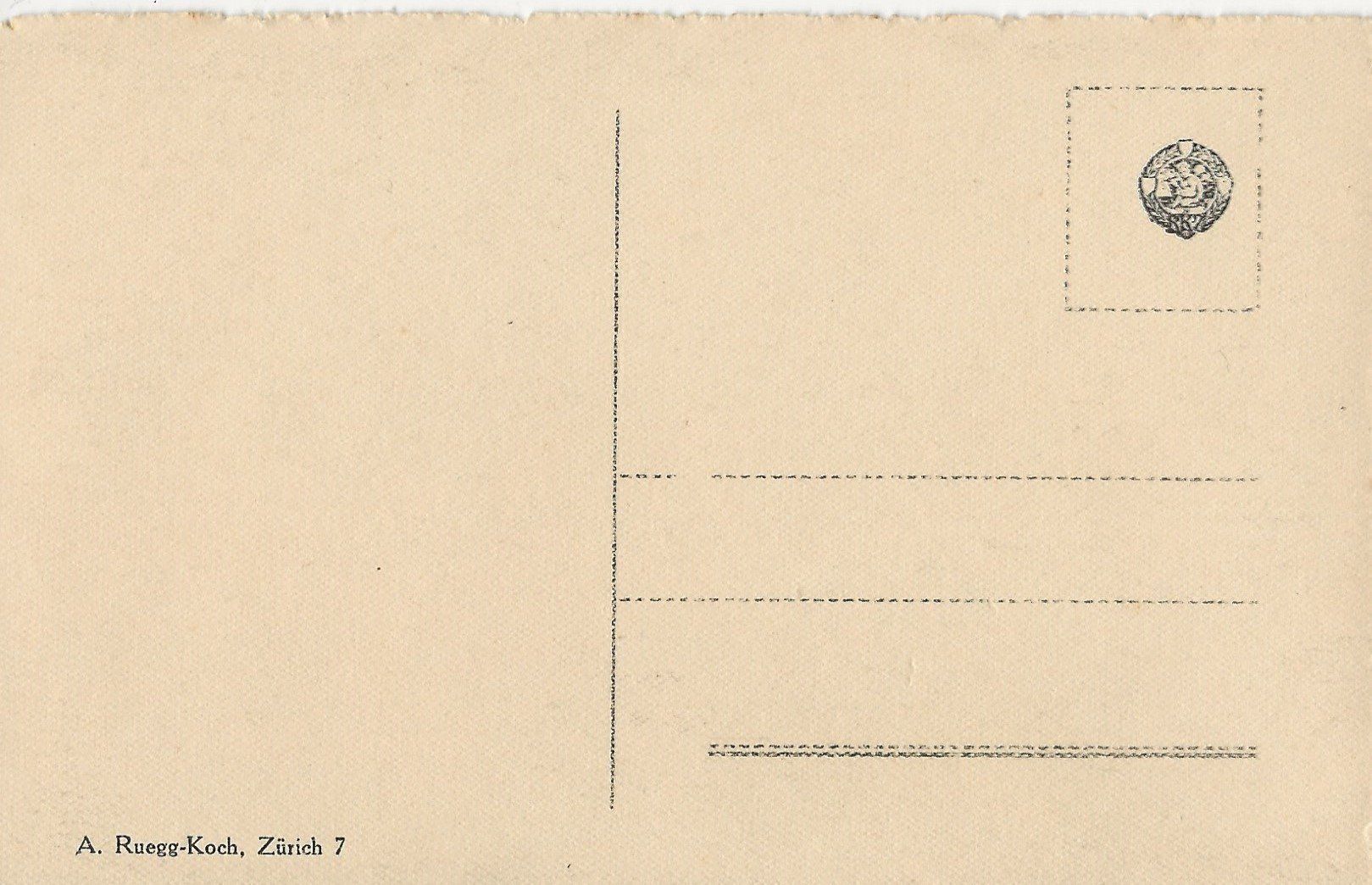 Cartoline postali: Zürich, Tonhalle – Usato da Frauenfeld venduto da Merk52 1