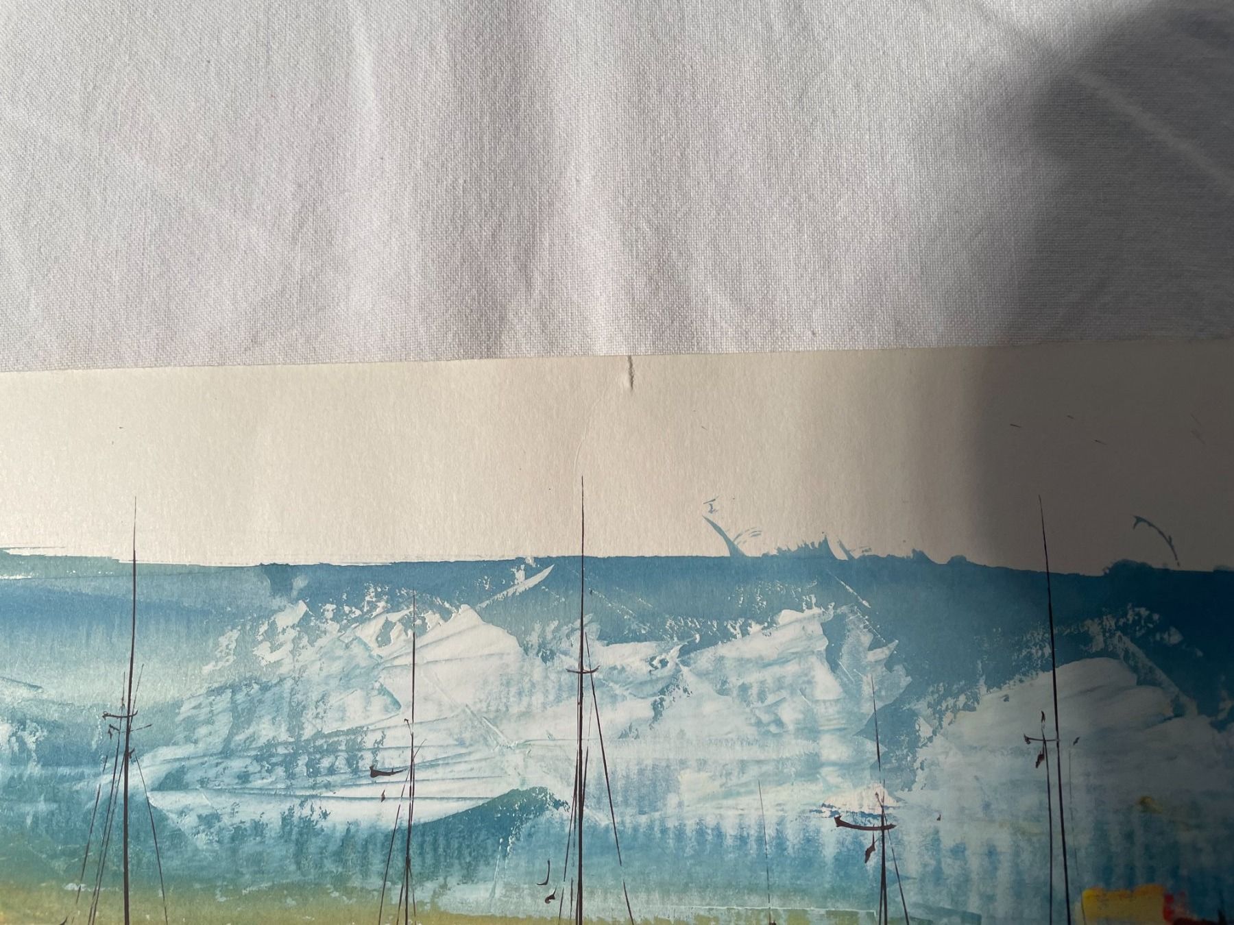 Dipinti: Bild - Hafenszene – Usato da Thayngen venduto da Flomibrocki_1 2
