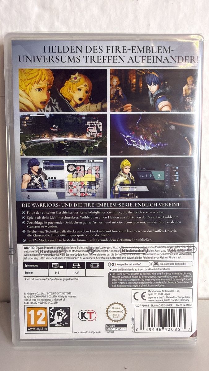 Nintendo Giochi: Nintendo Switch Fire Emblem Warriors - BRAND NEW! – Nuovo e nell'imballaggio originale da Ehrendingen venduto da bubulence 1
