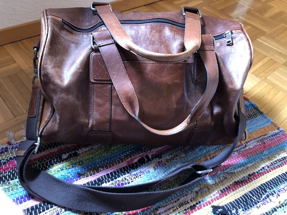Taschen: Fossil Lederreisetsche weekender Vintage – Gebraucht aus Winterthur von cicisch 5