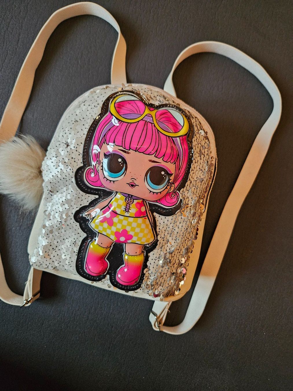 Kindertaschen: Kleiner Pailettenrucksack – Gebraucht aus Staffelbach von Frisco77 1