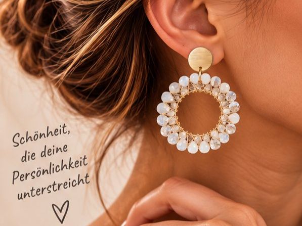 Orecchini pendenti & Orecchini a lobo: Ohrringe Edelstein vergoldet – Nuovo e nell'imballaggio originale da Hemmental venduto da Aureumgold 3