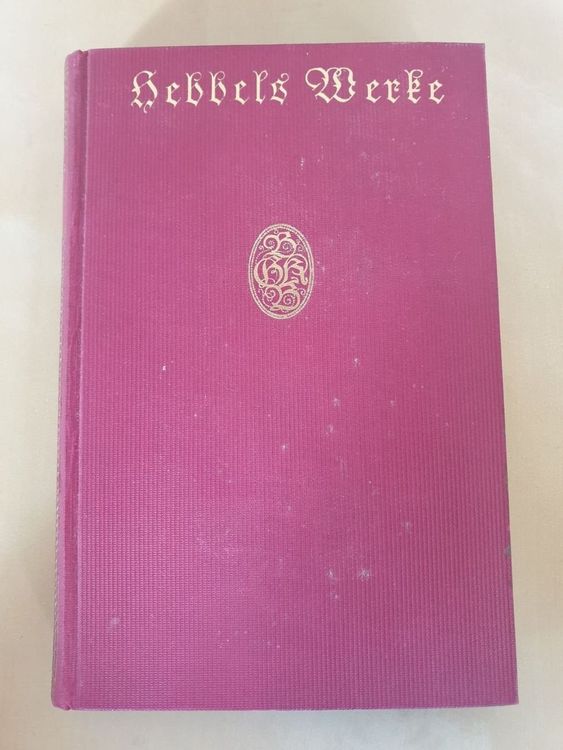 Livres: Hebbels Werke komplette Sammlung, 5 Bücher ca. 1880 – D'occasion à Mauren par lotus_46 1