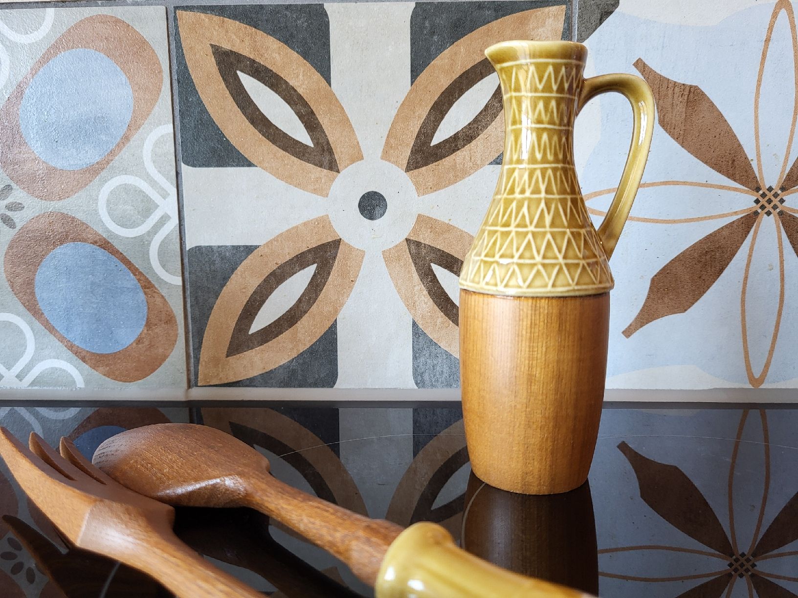 Set di posate: Ensemble à salade scandinave de 1967 – Usato da Vevey venduto da oldiz 4