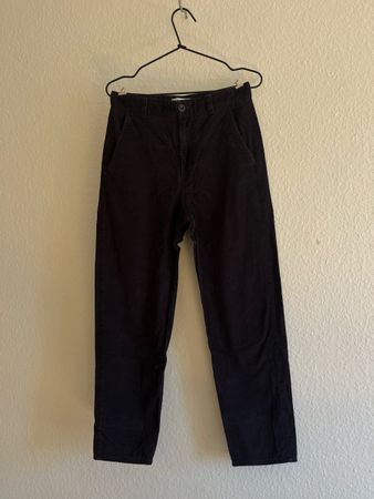 Pantalon COS bleu marine en velours côtelé, Taille 34