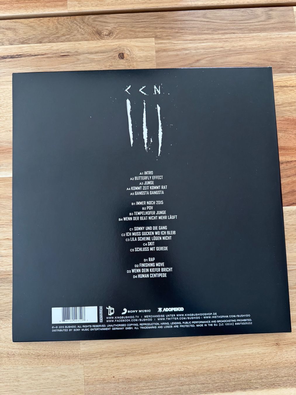 Dischi in vinile: Bushido: CCN III [LP] – Nuovo (secondo la descrizione) da Ostermundigen venduto da SecondHandster 1