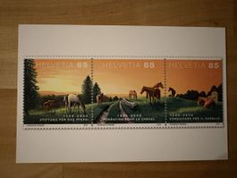 AK von Tiermotiv Briefmarke / Dominique Rossier