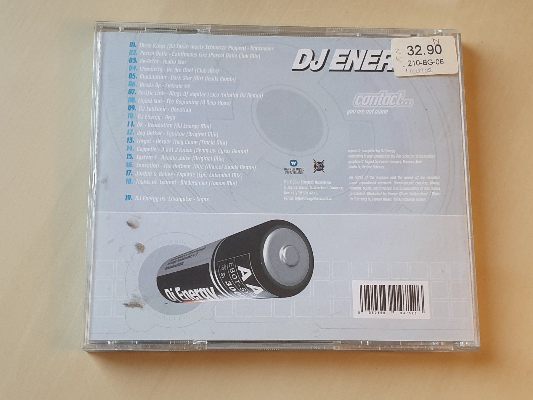 CDs: DJ Energy Contact – D'occasion à Stansstad par collectorsshop 1