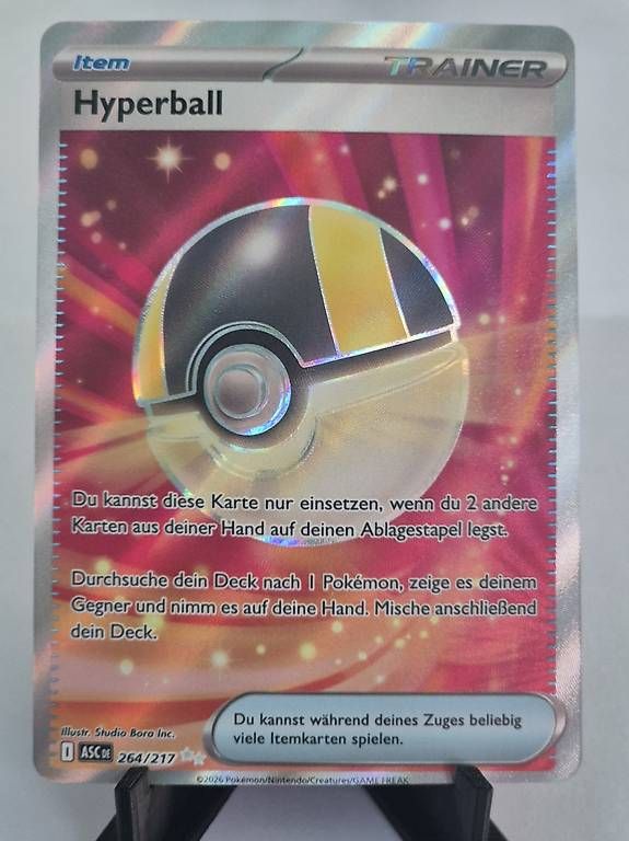 Carte collezionabili: Pokémon Hyperball (264/217)  Gold Hyper Rare – Usato da Vordemwald venduto da mic_95gx