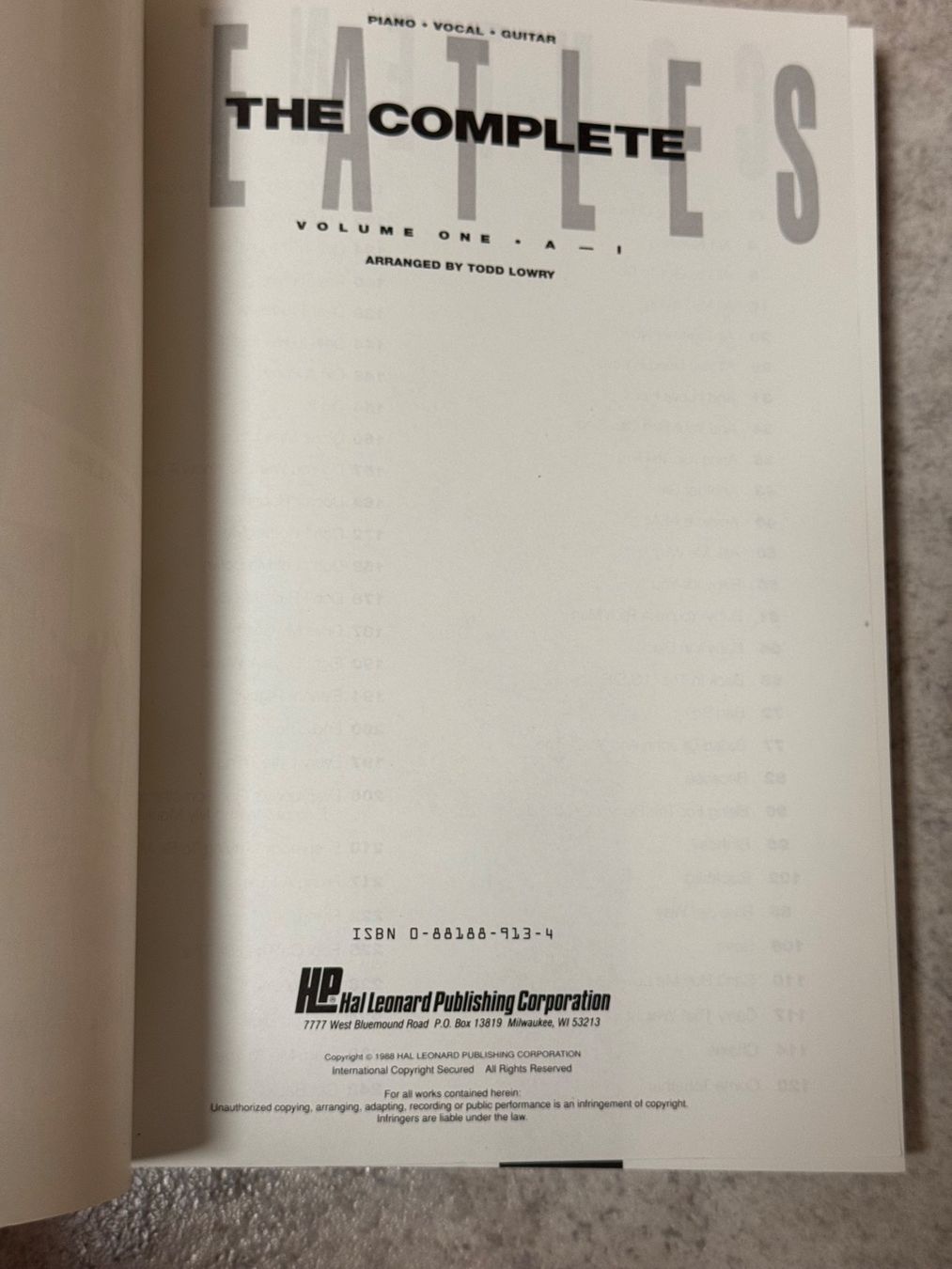 Libri: The Complete Beatles , Band 1 & 2 – Usato da Kaiseraugst venduto da Drasa 3