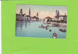 Zürich-Blick von der Seebrücke