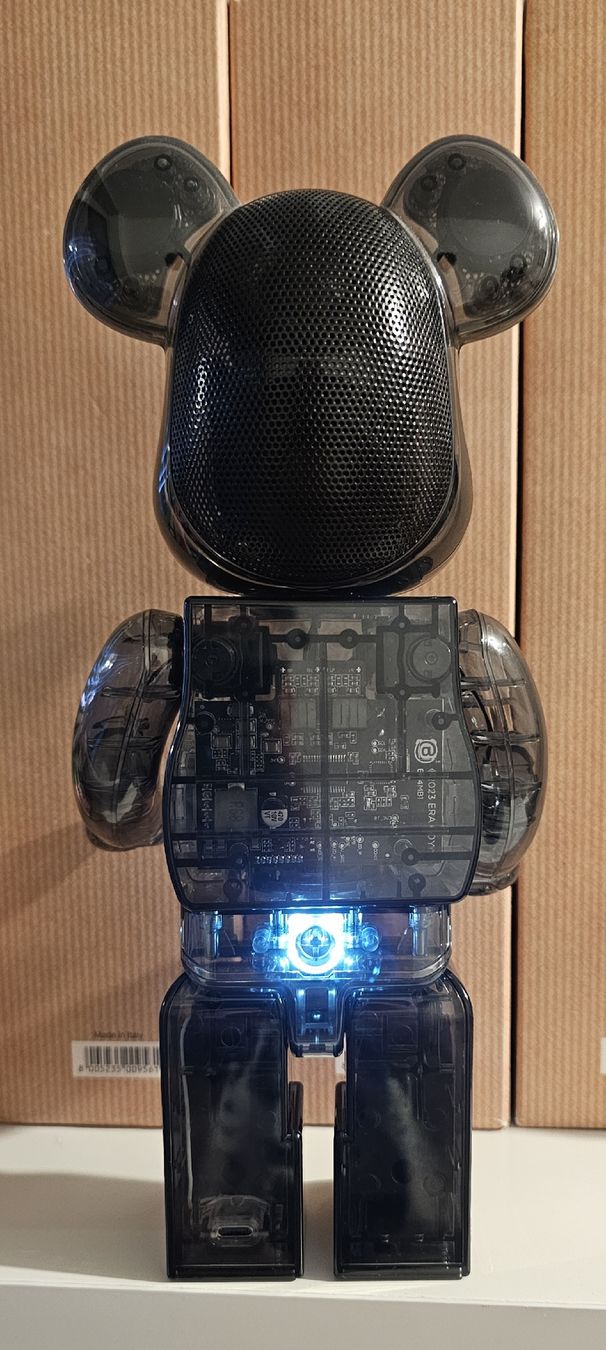 Casse acustiche: Bearbrick Audio Portable Bluetooth Speaker 400% Smoke – Nuovo (secondo la descrizione) da Cham venduto da WFRRichter 3