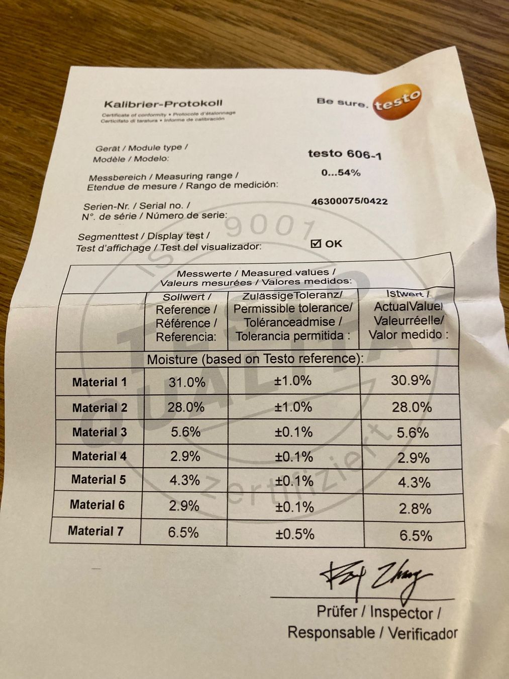 Misurare: Testo Materialfeuchte Messgerät - Top Zustand! – Usato da Kleinlützel venduto da Shabby579 3