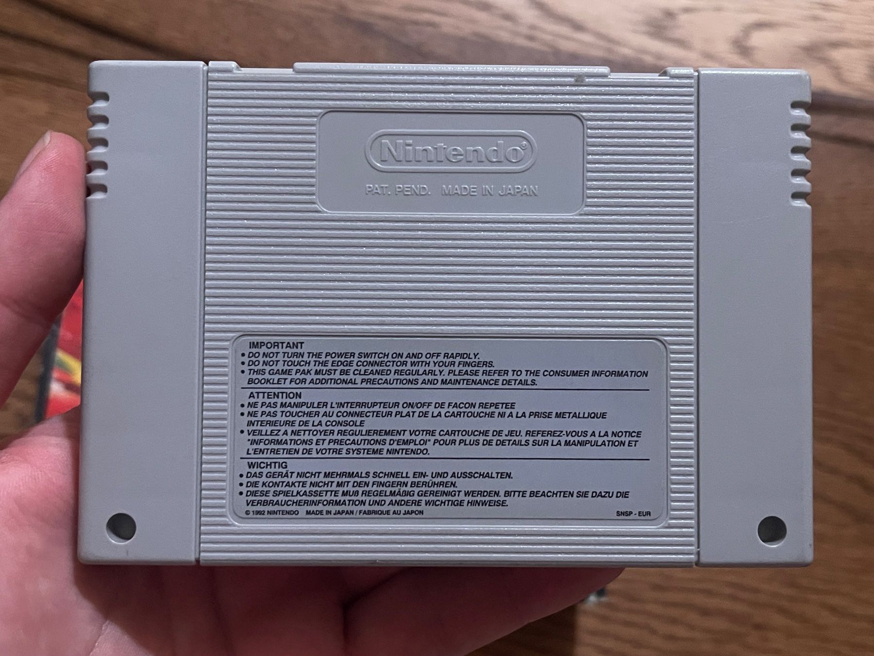 Nintendo Giochi: Super Nintendo Spiel Arkanoid: Doh It Again mit Box – Usato da Zuerich venduto da Dorsi 3