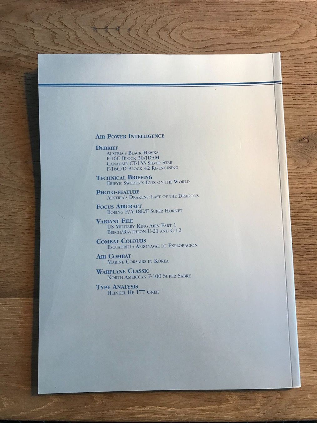Libri: international AIR POWER - Volume 11 – Usato da Kloten venduto da leom_2012 1