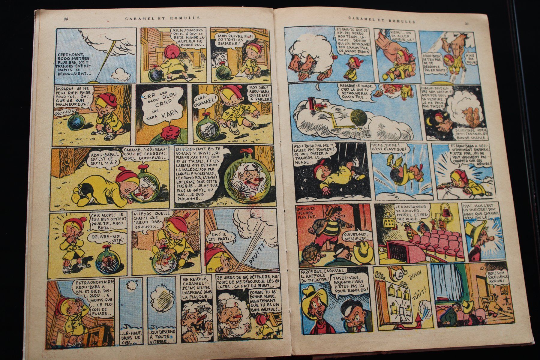 Fumetti: Caramel et Romulus BD Editions J. Dupuis – Usato da Colombier NE venduto da jeventph 7