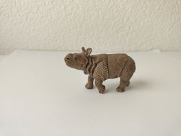 Schleich Nashorn Baby Wild Life Jungtier Kalb