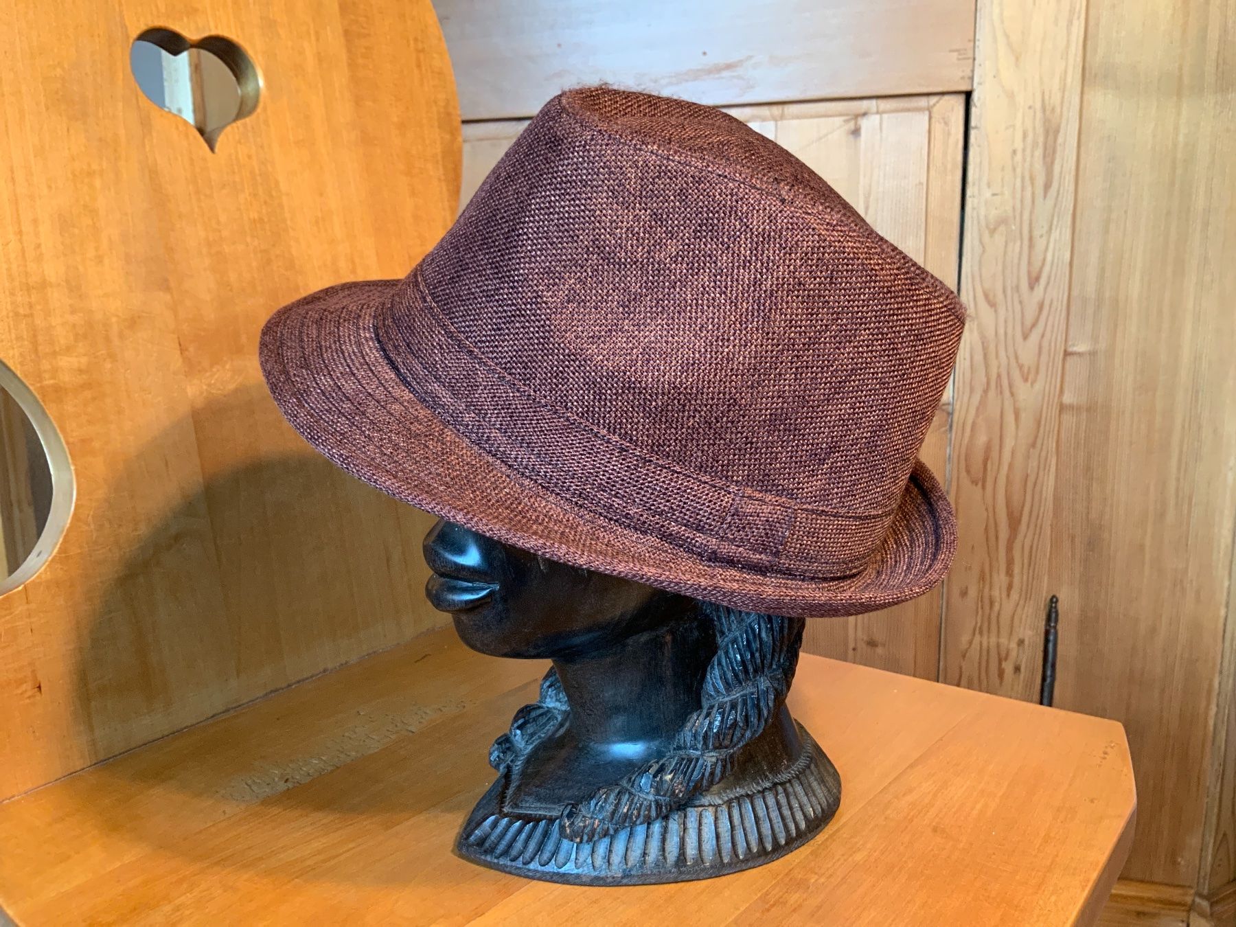 Hüte, Mützen & Caps: Hut, Stoff, Braun, Grösse 57, neu! – Neu (gemäss Beschreibung) aus Zürich von ancillaschmidhauser 4
