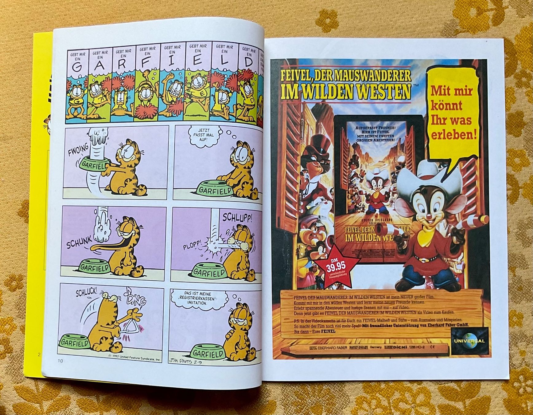 Fumetti: Garfield Heft Nr 2 von 1993 – Usato da Endingen venduto da nathan05 3