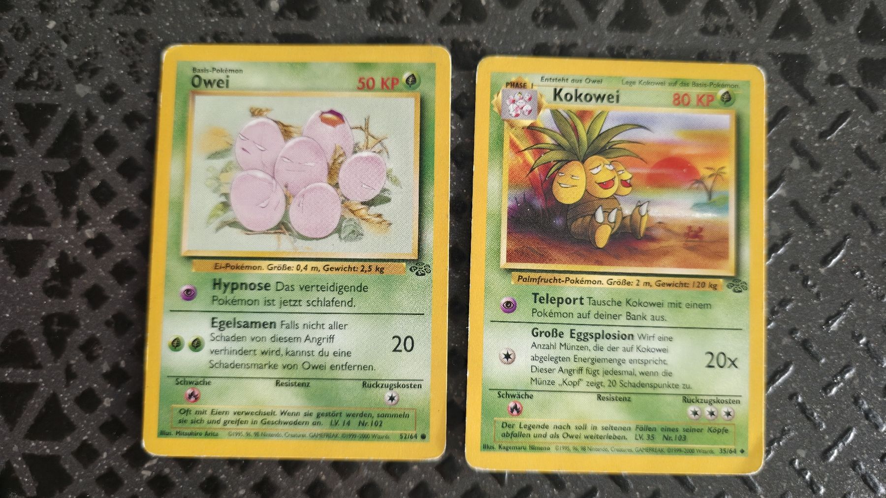 Pokémon Sammelbilder & Trading cards: Owei & Kokowei Pokemon Karten (1999) – Gebraucht aus Rorschach von Craint