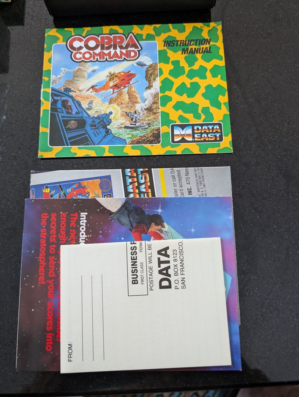 Nintendo Giochi: COBRA COMMAND (USA) - NINTENDO NES – Usato da Spiegel b. Bern venduto da Natix 6