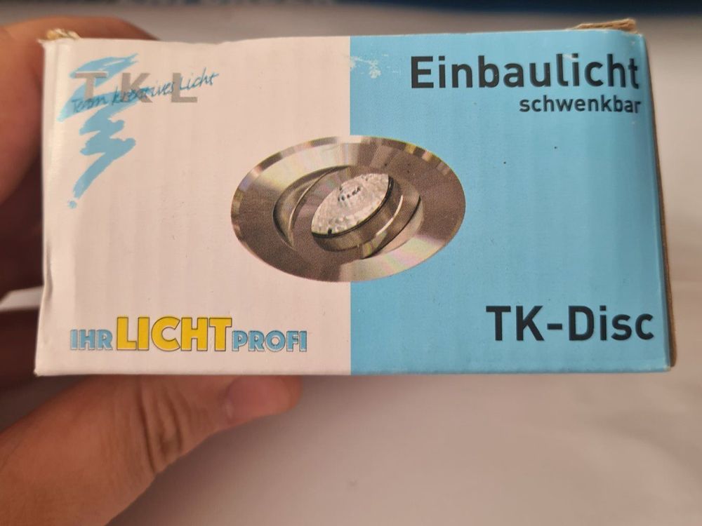 TK-Disc Einbau schwenkbar alu-gebürstet TKL Spot Einbau (Neu und ...